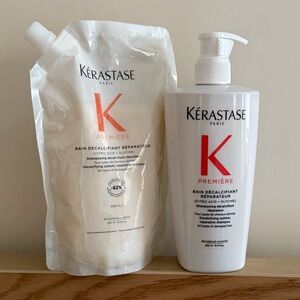 Kérastase PREMIÈRE BAIN DÉCALCIFIANT RÉPARATEUR SHAMPOO & REFILL POUCH, new